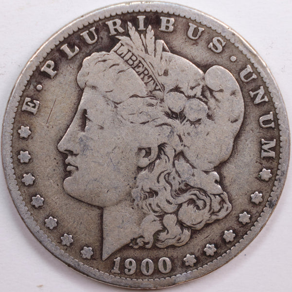 1900 Morgan Dollar, Good Circulated Coin, Store #DR0758