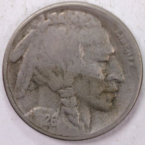 1926-S Buffalo Nickel, Fine Circulated Coin, Store Sale #N926S01