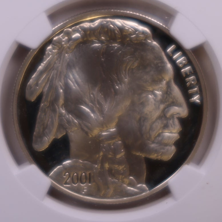 2001-P Buffalo Dollar, NGC PF-68 Ultra Cameo, Store #GMC387