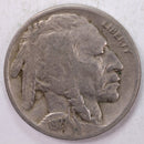 1927 Buffalo Nickel, Very Good+ Circulated Coin, Store Sale