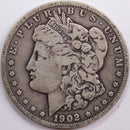 1902 Morgan Dollar, Very Good Circulated Coin, Store