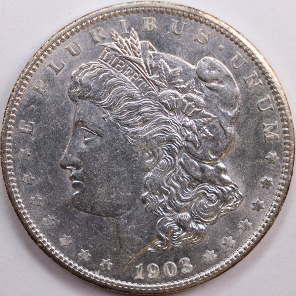 1903-O Morgan Dollar, Mint State Uncirculated Coin, Store #DR0751