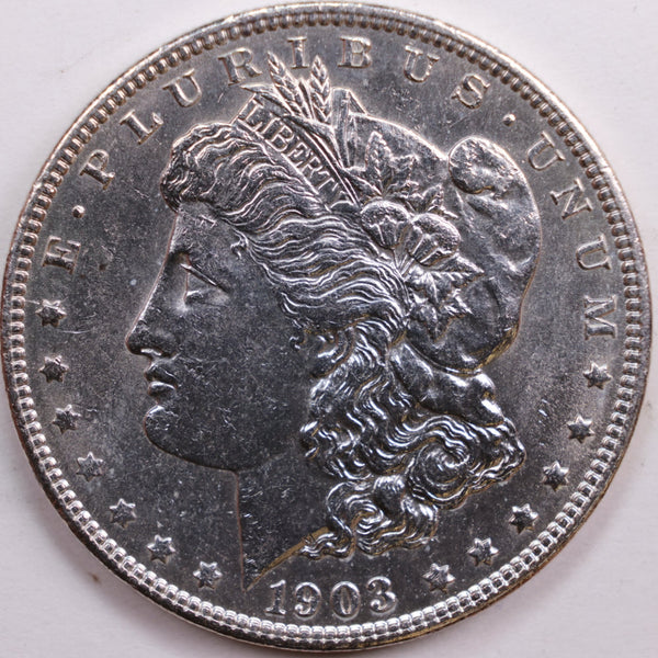 1903 Morgan Dollar, Mint State Uncirculated Coin, Store #DR0750