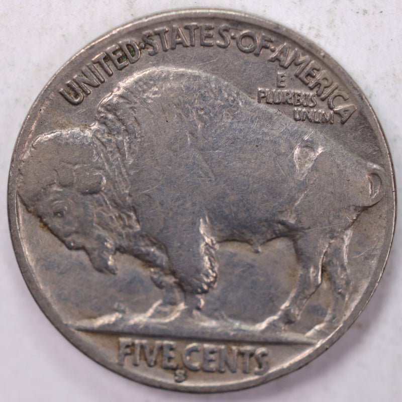 1931-S Buffalo Nickel, Very Good Circulated Coin, Store Sale