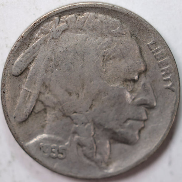 1935-S Buffalo Nickel, Very Good Circulated Coin, Store Sale #N935S01
