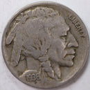 1936-S Buffalo Nickel, Fine Circulated Coin, Store Sale