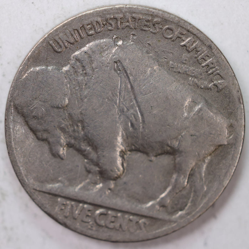 1937-S Buffalo Nickel, Very Good Circulated Coin, Store Sale