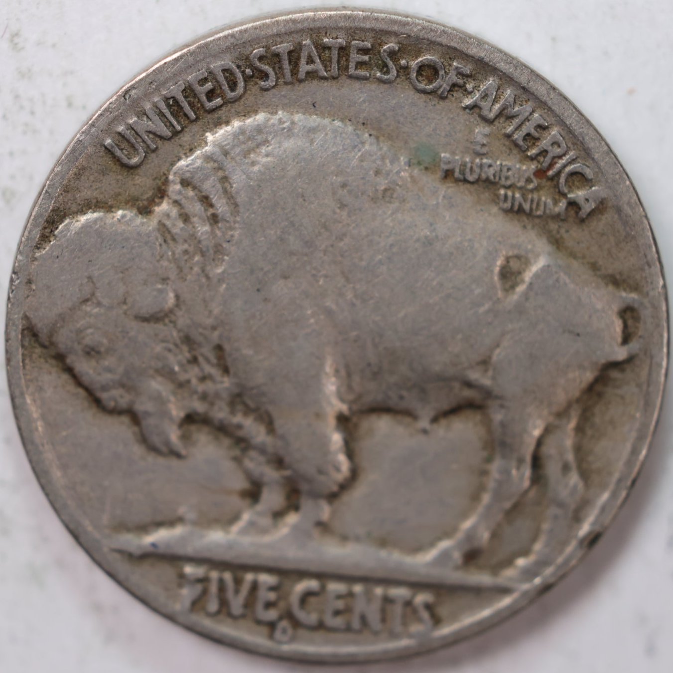 1938-D Buffalo Nickel, Very Good Circulated Coin, Store Sale #N938D01