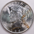 1923 Peace Dollar, Mint State Uncirculated Coin, Store