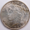 1923 Peace Dollar, Mint State Uncirculated Coin, Store