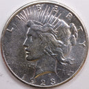 1923-S Peace Dollar, About Uncirculated Coin, Store