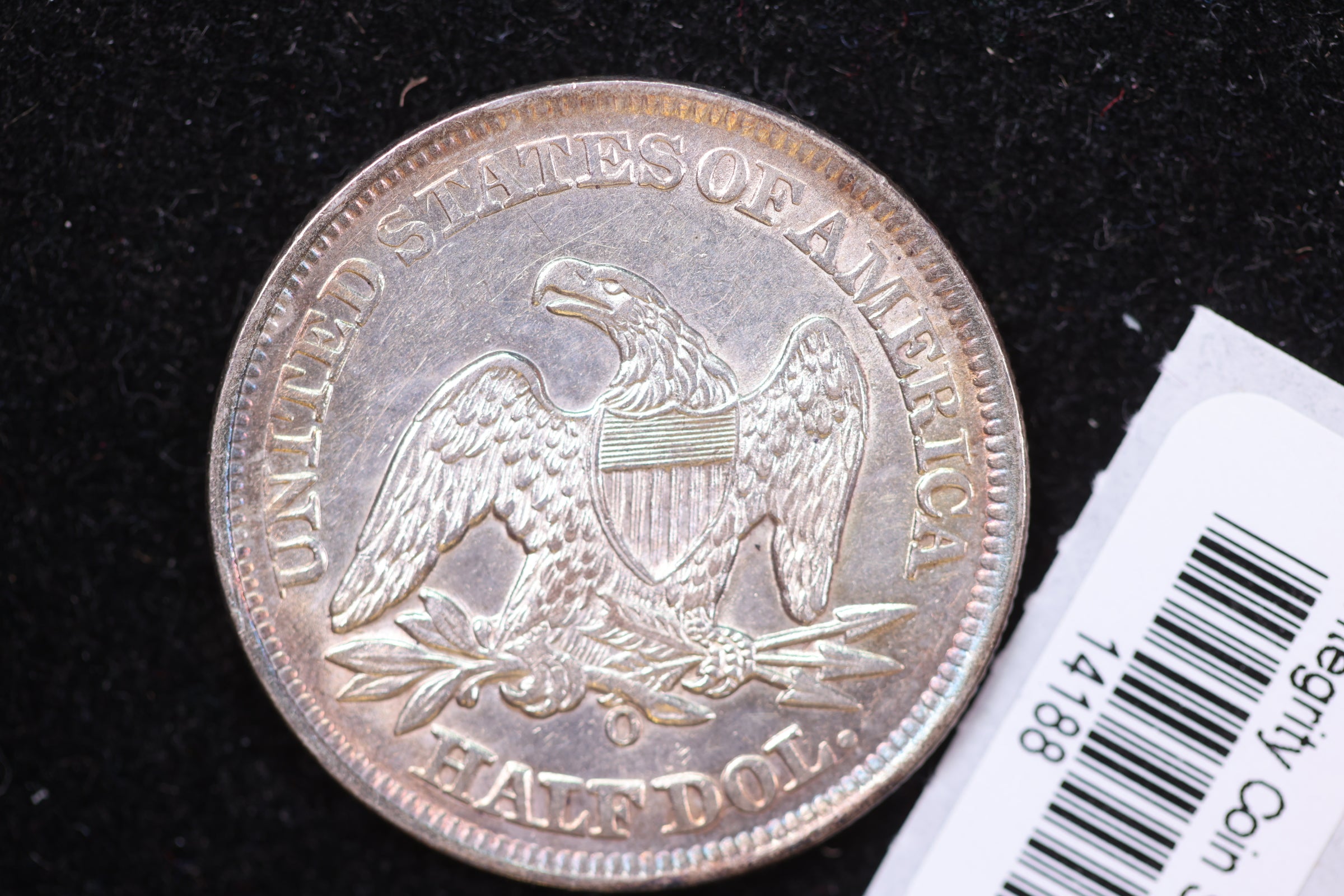 1856-O Seated Liberty Half Dollar, Affordable Collectible Circulated Coin, Store #14188