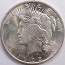 1923 Peace Dollar, Mint State Uncirculated Coin, Store
