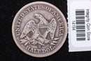 1858-S Seated Liberty Half Dollar, Affordable Collectible Circulated Coin, Store