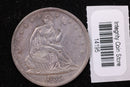 1859 Seated Liberty Half Dollar, Affordable Collectible Circulated Coin, Store