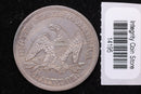 1859 Seated Liberty Half Dollar, Affordable Collectible Circulated Coin, Store