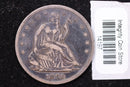 1860 Seated Liberty Half Dollar, Affordable Collectible Circulated Coin, Store