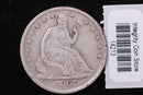 1867-S Seated Liberty Half Dollar, Affordable Collectible Circulated Coin, Store