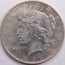 1926-D Peace Dollar, Mint State Uncirculated Coin, Store