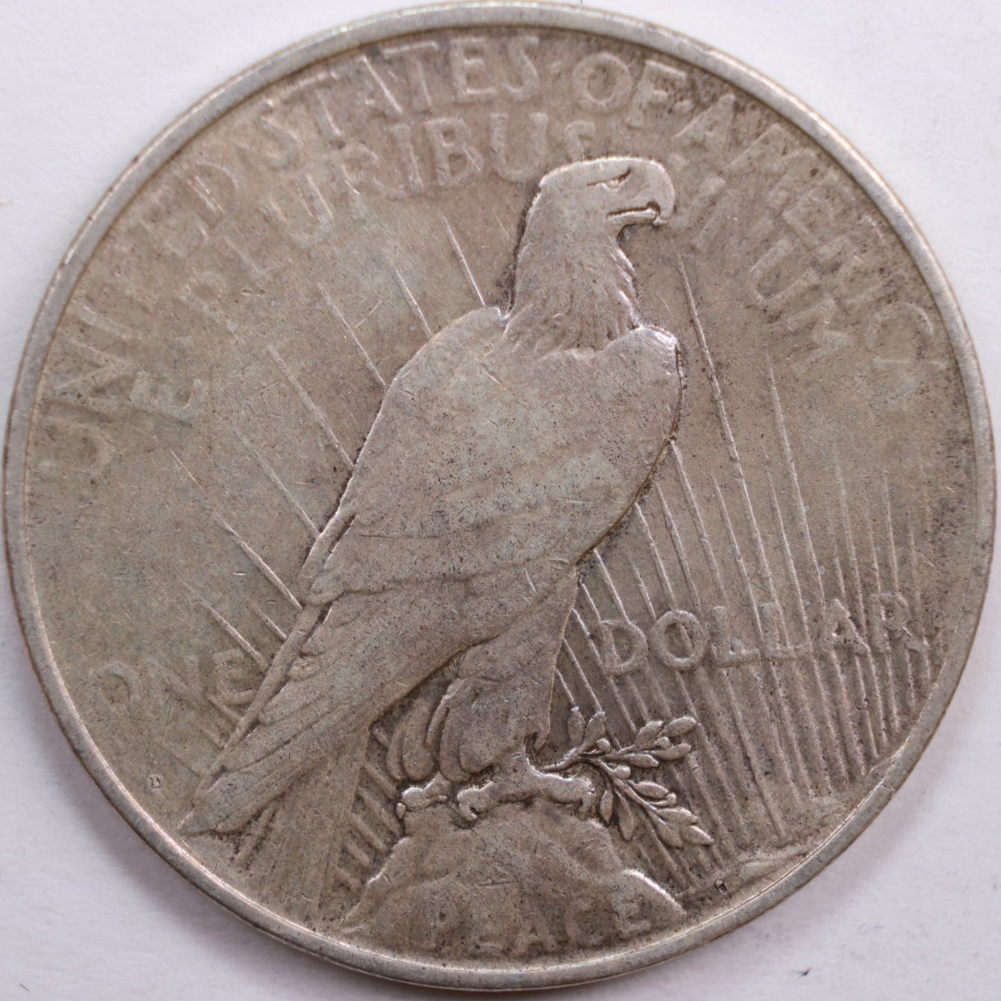 1926-D Peace Dollar, Mint State Uncirculated Coin, Store #DR0695