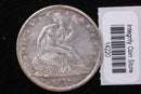 1871-S Seated Liberty Half Dollar, Affordable Collectible Circulated Coin, Store