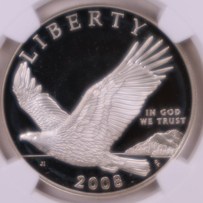 2008-P Bald Eagle Dollar, NGC PF-69 Ultra Cameo, Store #GMC389