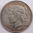 1935 Peace Dollar, Extra Fine Circulated Coin, Store