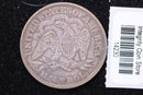 1874 Seated Liberty Half Dollar, Affordable Collectible Circulated Coin, Store