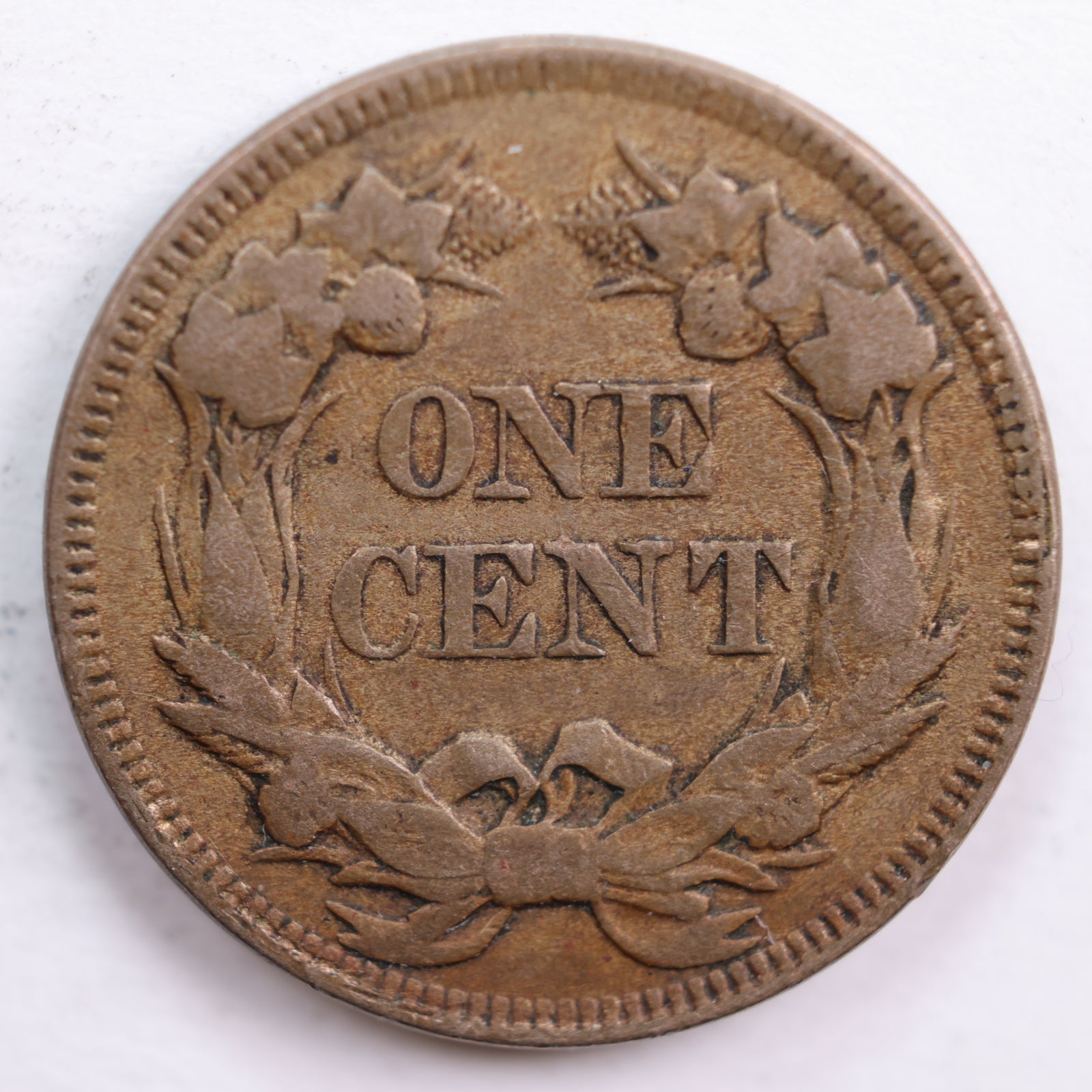 1857 Flying Eagle Small Cent, Very Fine+ Circulated Coin, Store #CT0551