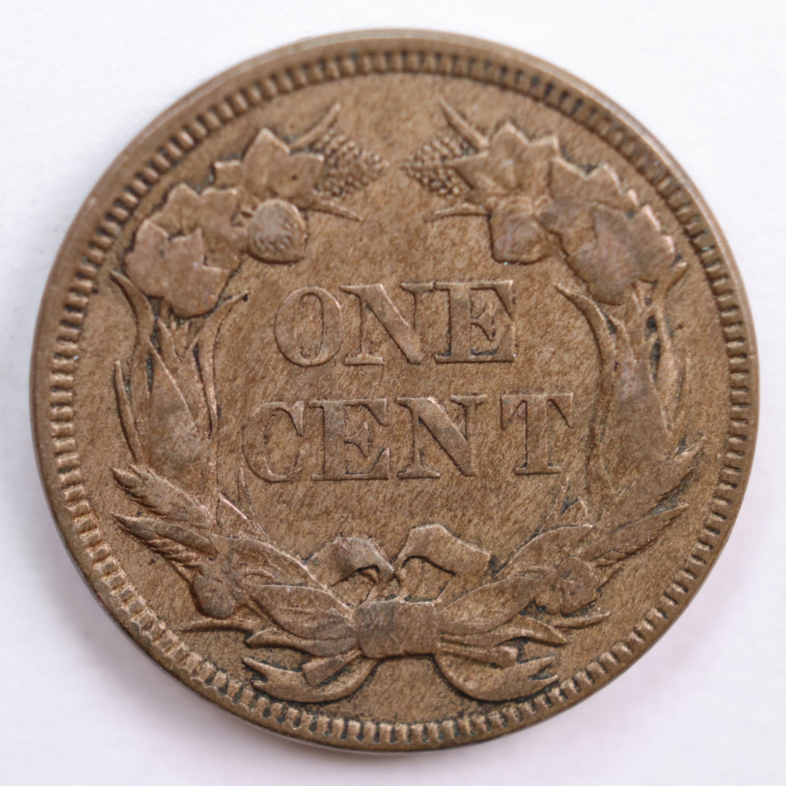 1857 Flying Eagle Small Cent, Very Fine+ Circulated Coin, Store #CT0552