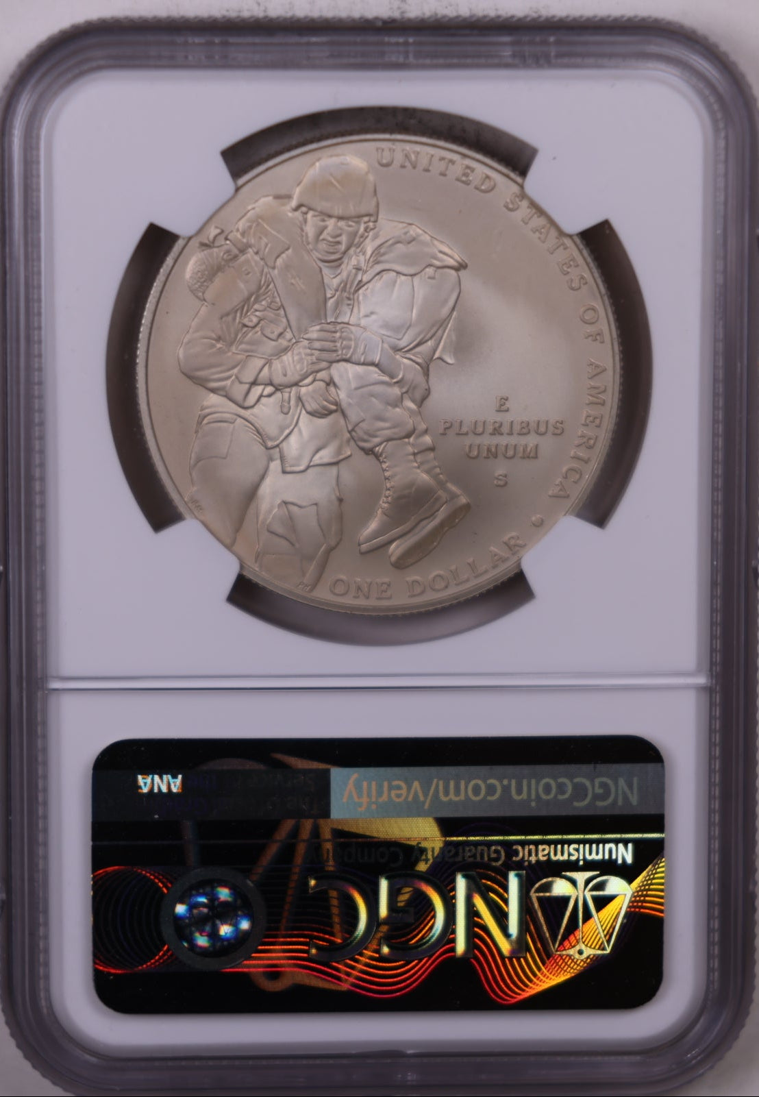 2011-S Medal of Honor Dollar, NGC MS-69, Store #GMC394