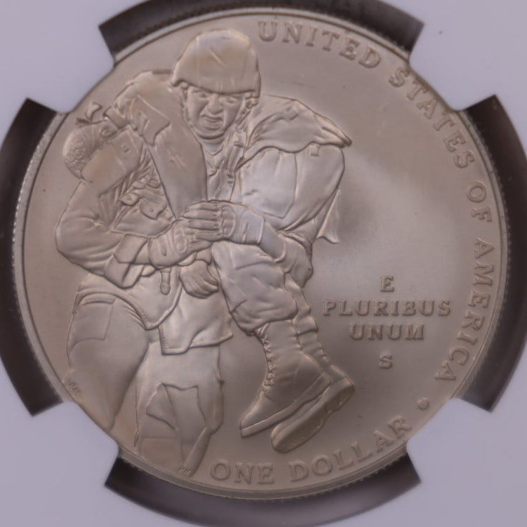 2011-S Medal of Honor Dollar, NGC MS-69, Store #GMC394