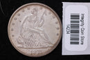 1875 Seated Liberty Half Dollar, Affordable Collectible Circulated Coin, Store