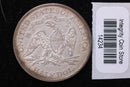 1875 Seated Liberty Half Dollar, Affordable Collectible Circulated Coin, Store
