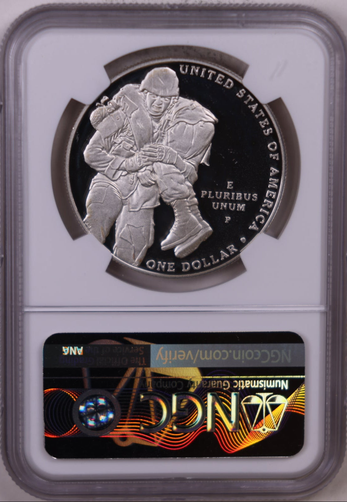 2011-P Medal of Honor Dollar, NGC PF-69 Ultra Cameo, Store #GMC395