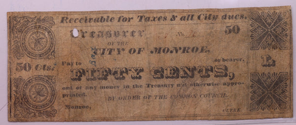 18__ 50 Cent, City Taxes., Monroe, Michigan., Store #18619