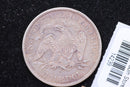 1876-S Seated Liberty Half Dollar, Affordable Collectible Circulated Coin, Store