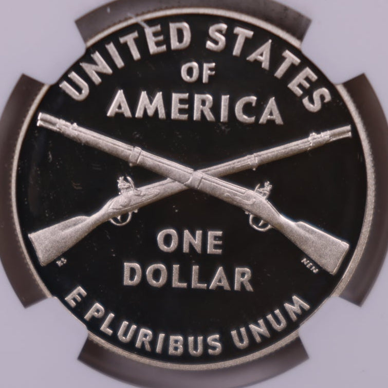 2012-W Infantry Soldier Dollar, NGC PF-69 Ultra Cameo, Store #GMC396
