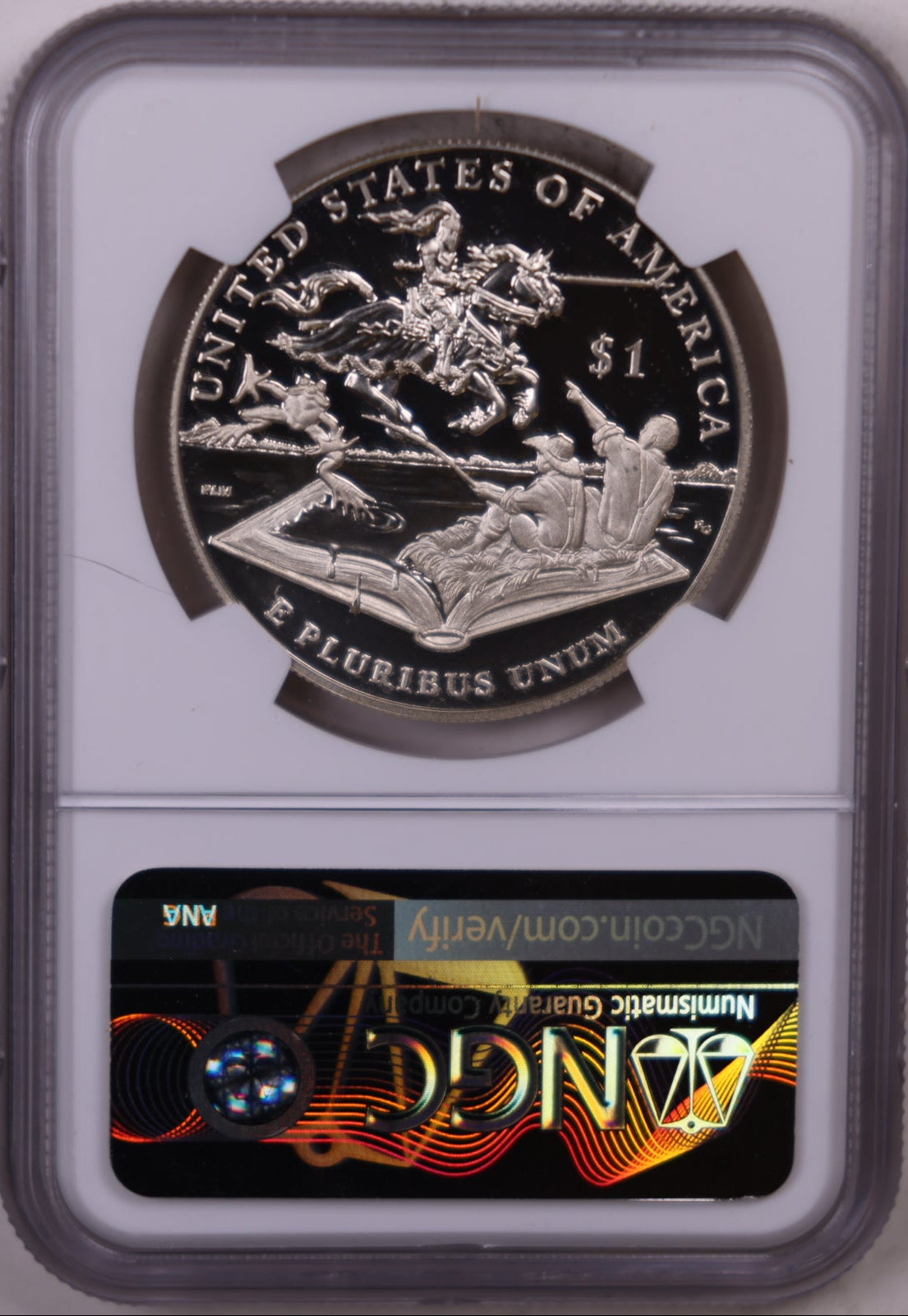 2016-P Mark Twain Silver Dollar, NGC PF-69 Ultra Cameo, Store #GMC398