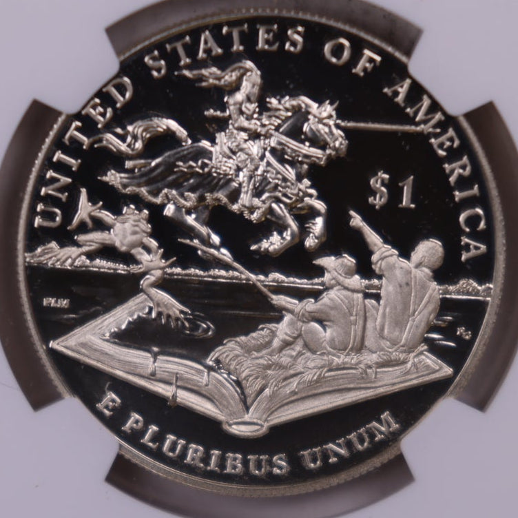 2016-P Mark Twain Silver Dollar, NGC PF-69 Ultra Cameo, Store #GMC398