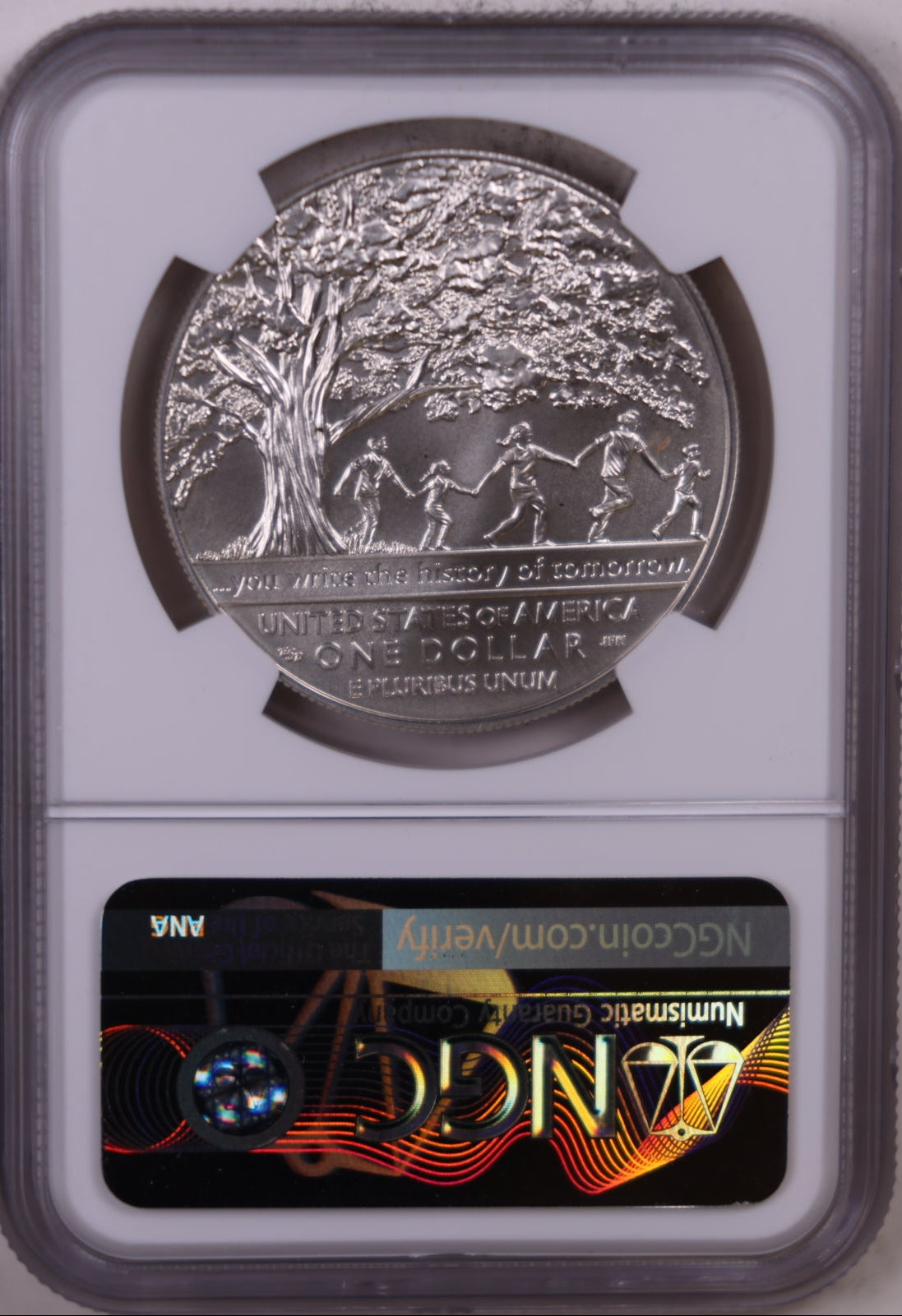 2017-P Boys Town Centennial Silver Dollar, NGC MS-70, Store #GMC399