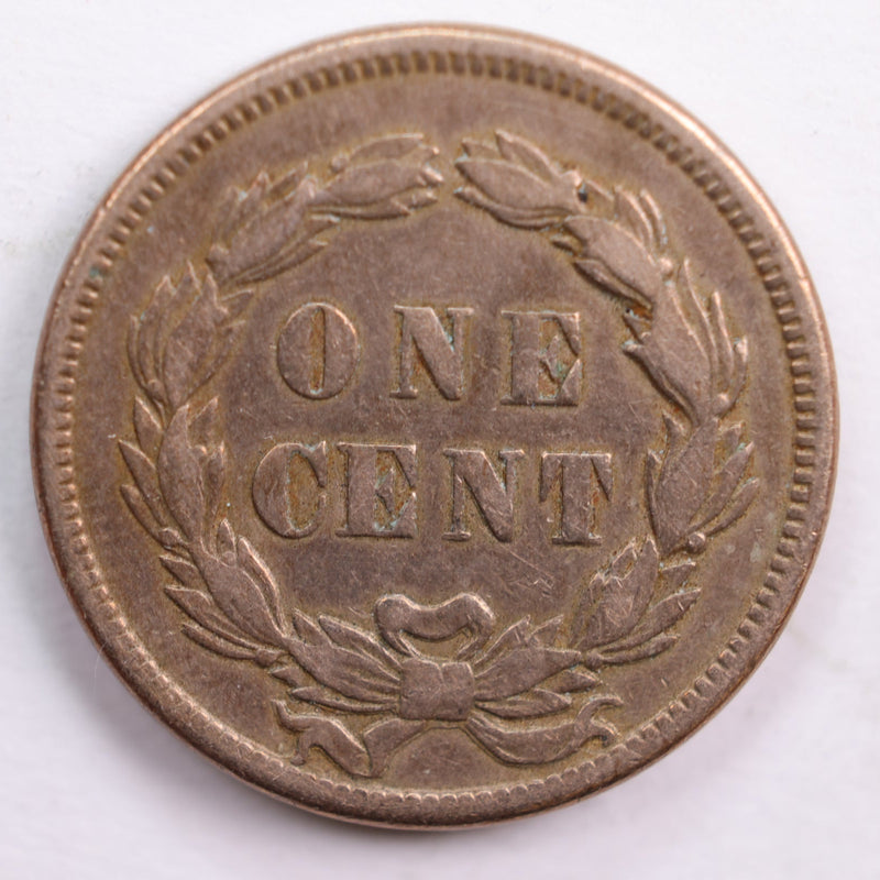 1859 Indian Head Cent, Abt Uncirculated Coin, Store