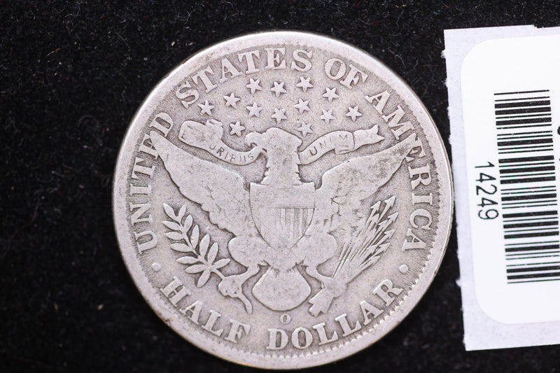 1907-O Barber Half Dollar. Affordable Circulated Coin. Store Sale