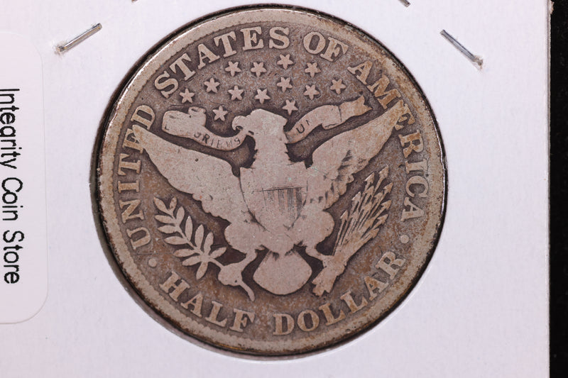 1905 Barber Half Dollar. Affordable Circulated Coin. Store Sale