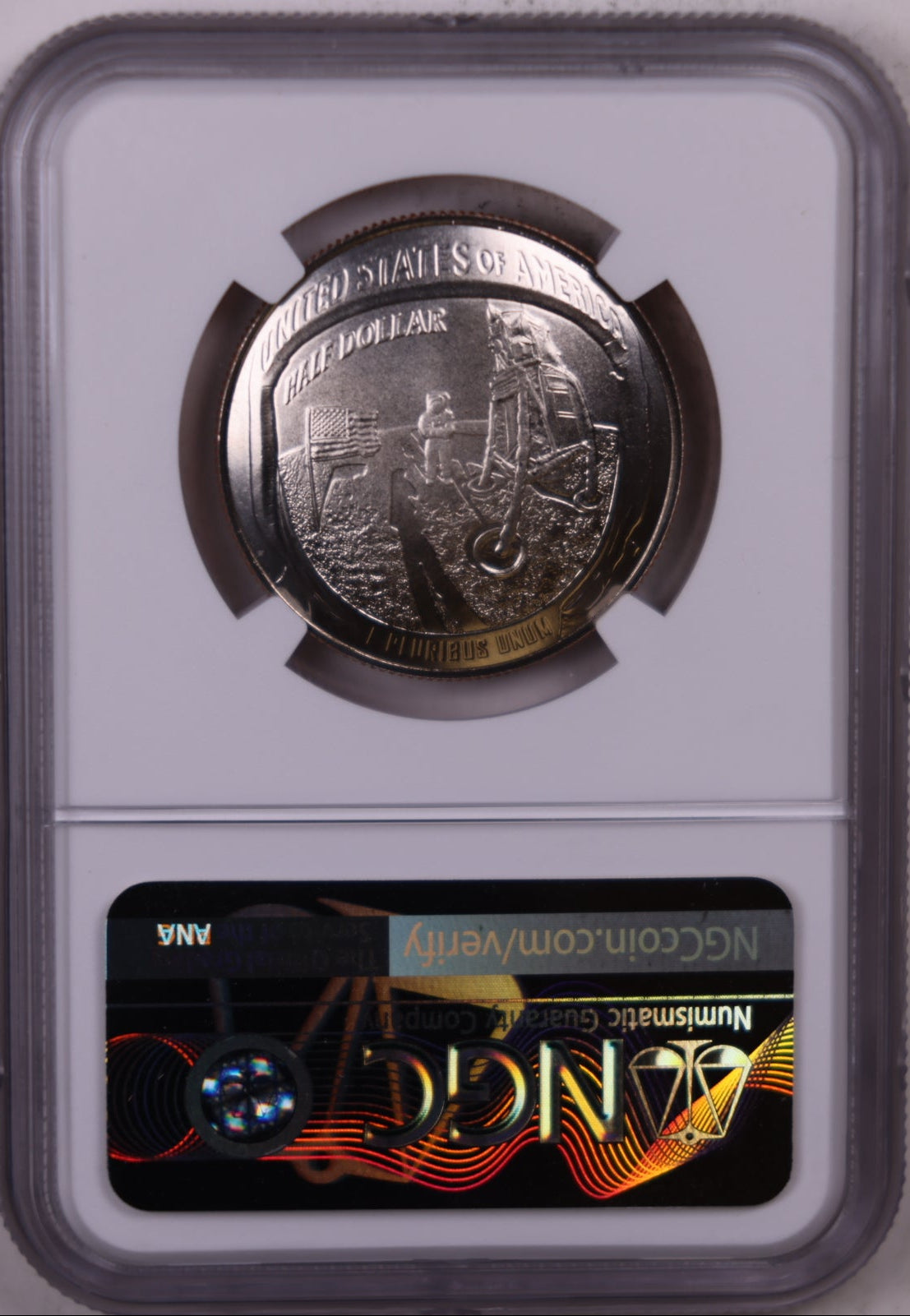 2019-S Apollo 11 50th Anniversary 50C, NGC PF-69 Ultra Cameo, Store #GMC405
