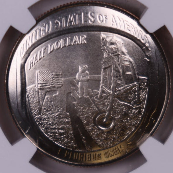 2019-S Apollo 11 50th Anniversary 50C, NGC PF-69 Ultra Cameo, Store #GMC405