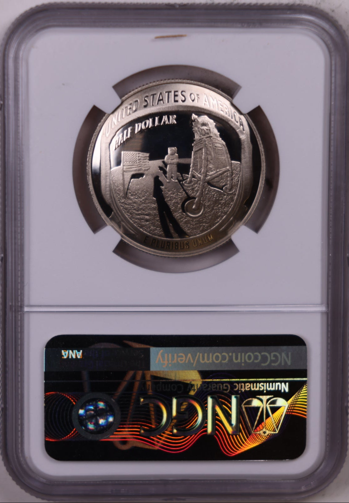 2019-D Apollo 11 50th Anniversary 50C, NGC MS-70, Store #GMC406