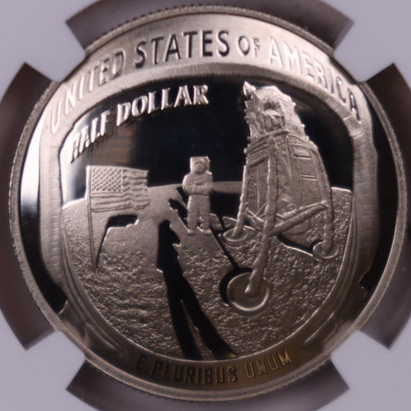 2019-D Apollo 11 50th Anniversary 50C, NGC MS-70, Store #GMC406