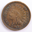 1862 Indian Head Cent, Extra Fine Circulated Coin, Store