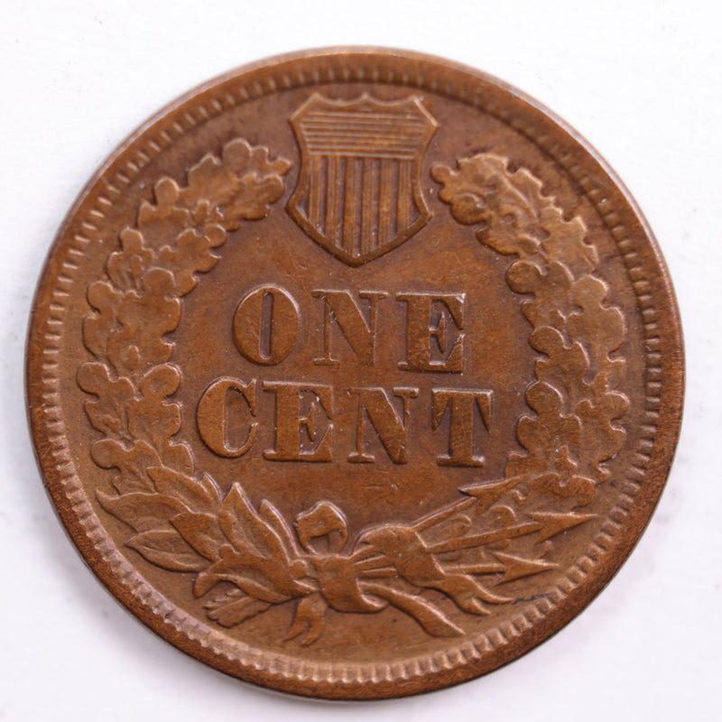 1865 Indian Head Cent, Very Fine Circulated Coin, Store